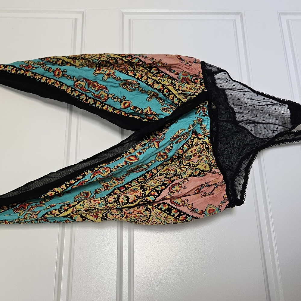Colorful Patterned Bodysuit